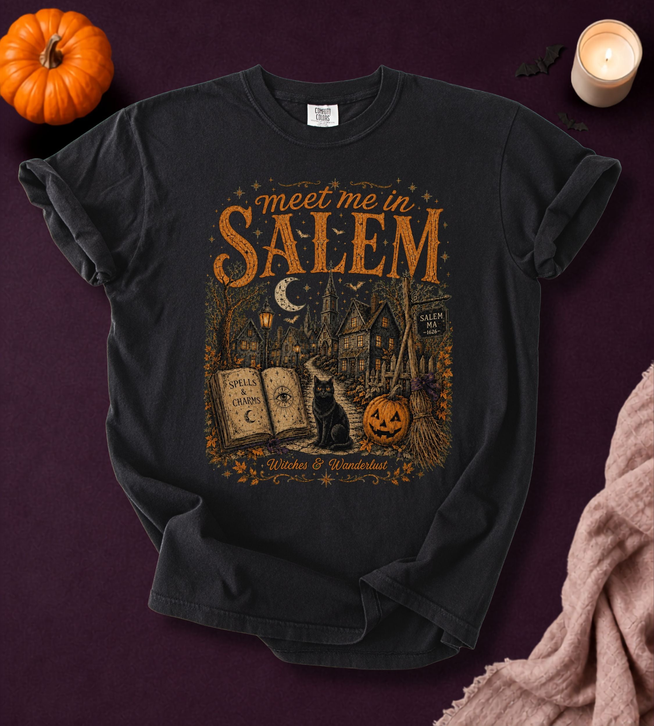 Meet in Salem Halloween T-Shirt