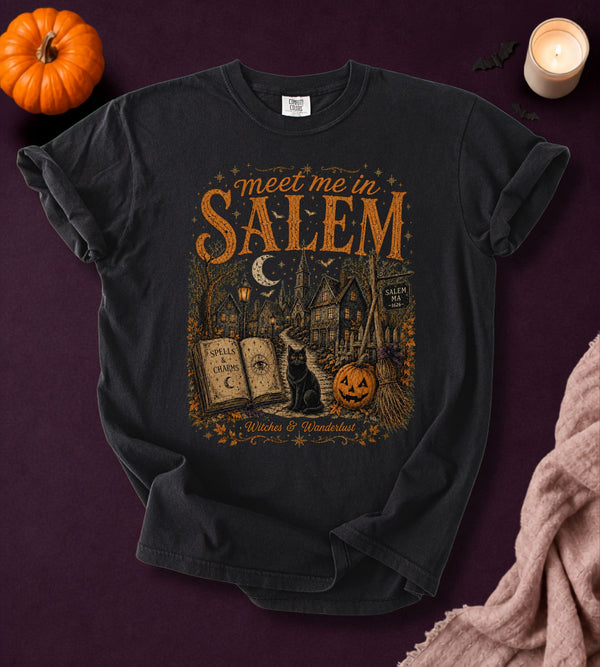 Meet in Salem Halloween T-Shirt