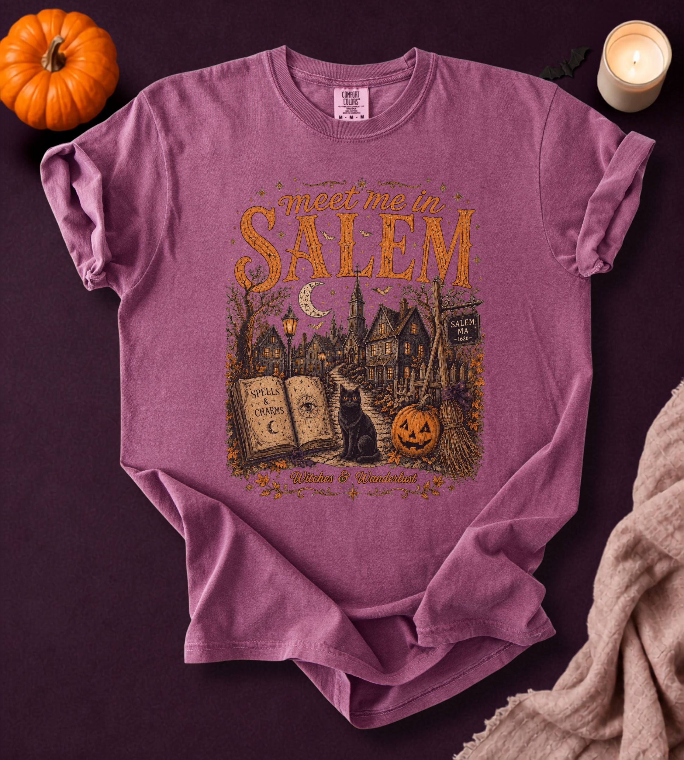 Meet in Salem Halloween T-Shirt