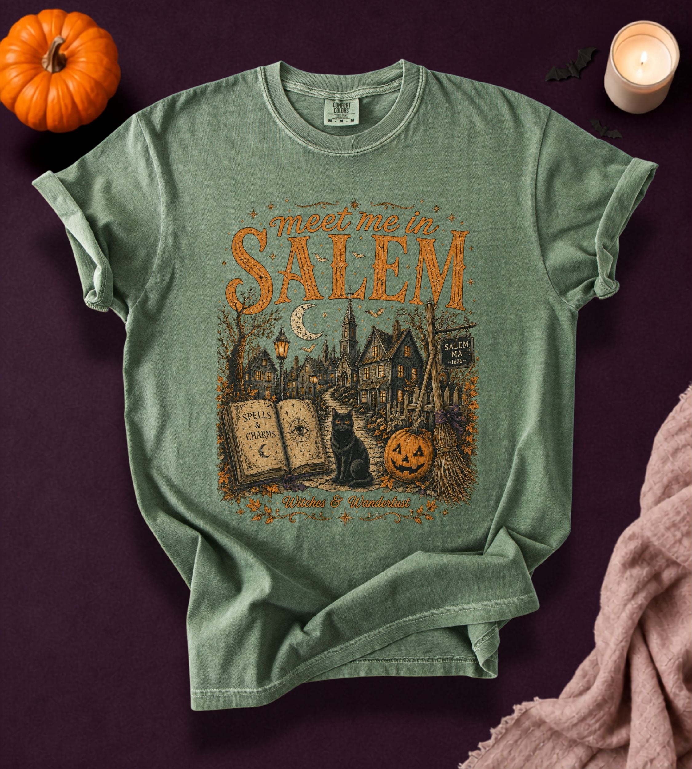 Meet in Salem Halloween T-Shirt