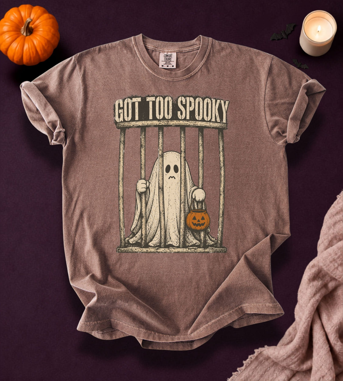 Got Too Spooky Ghost T-Shirt