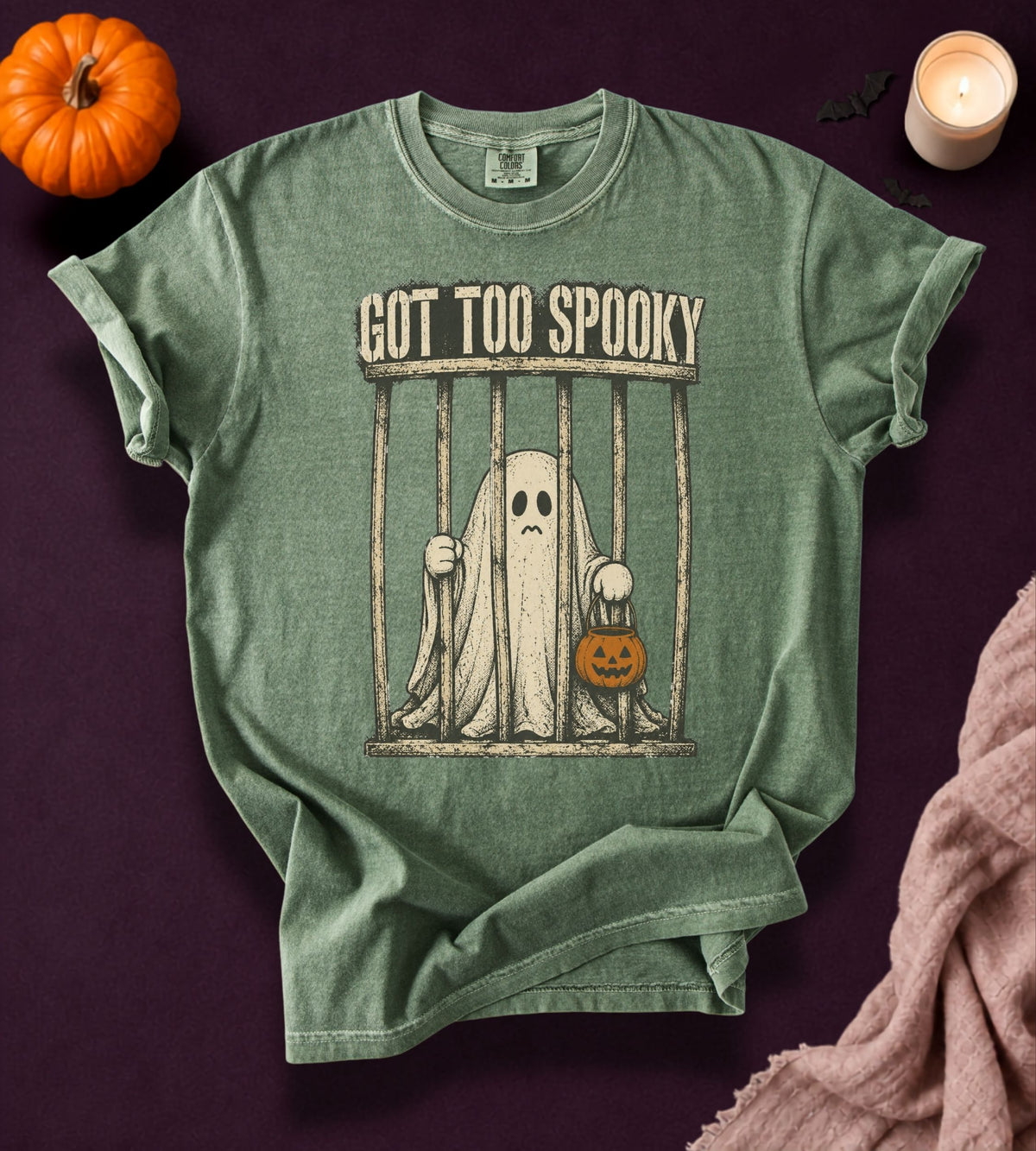 Got Too Spooky Ghost T-Shirt