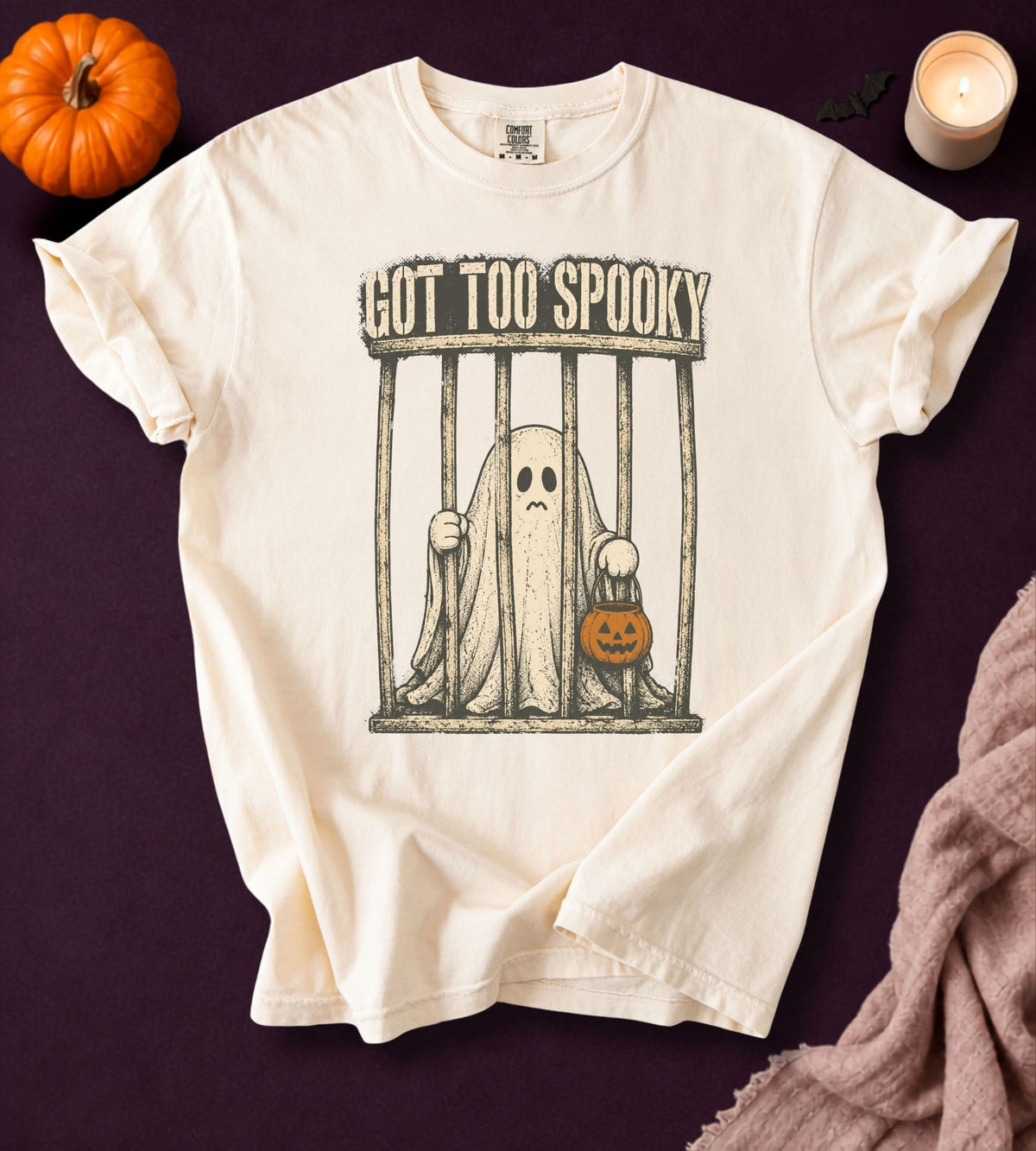 Got Too Spooky Ghost T-Shirt
