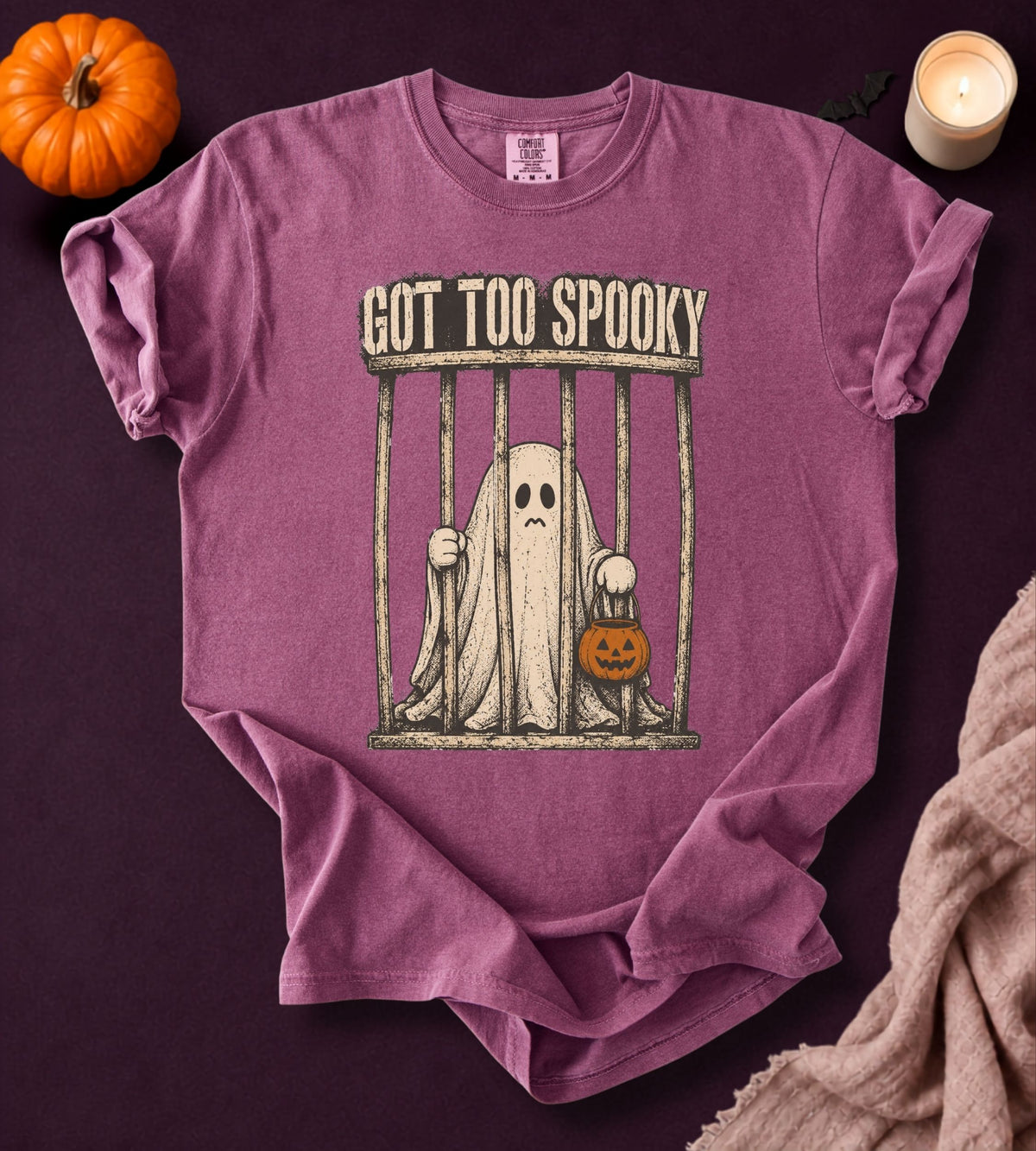 Got Too Spooky Ghost T-Shirt