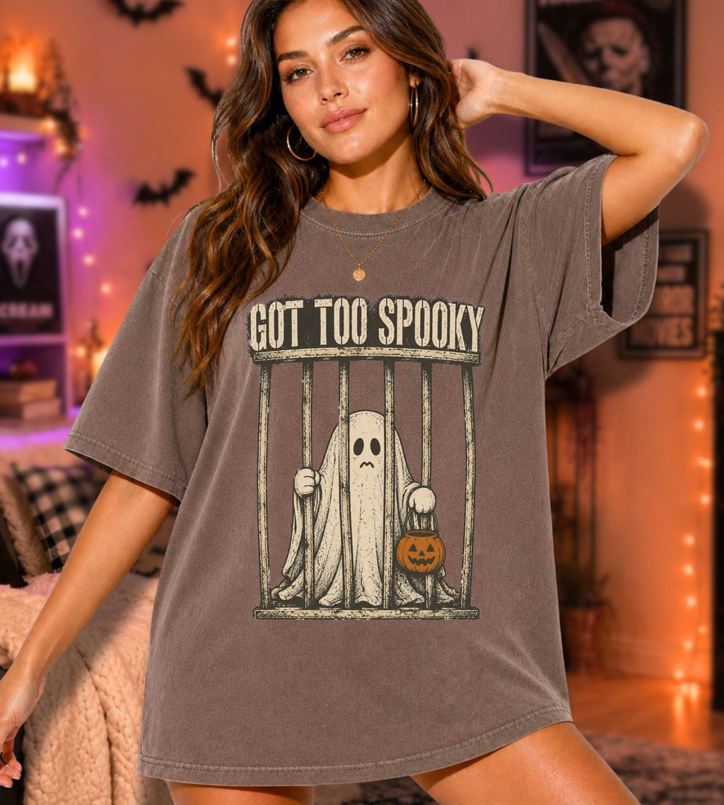 Got Too Spooky Ghost T-Shirt