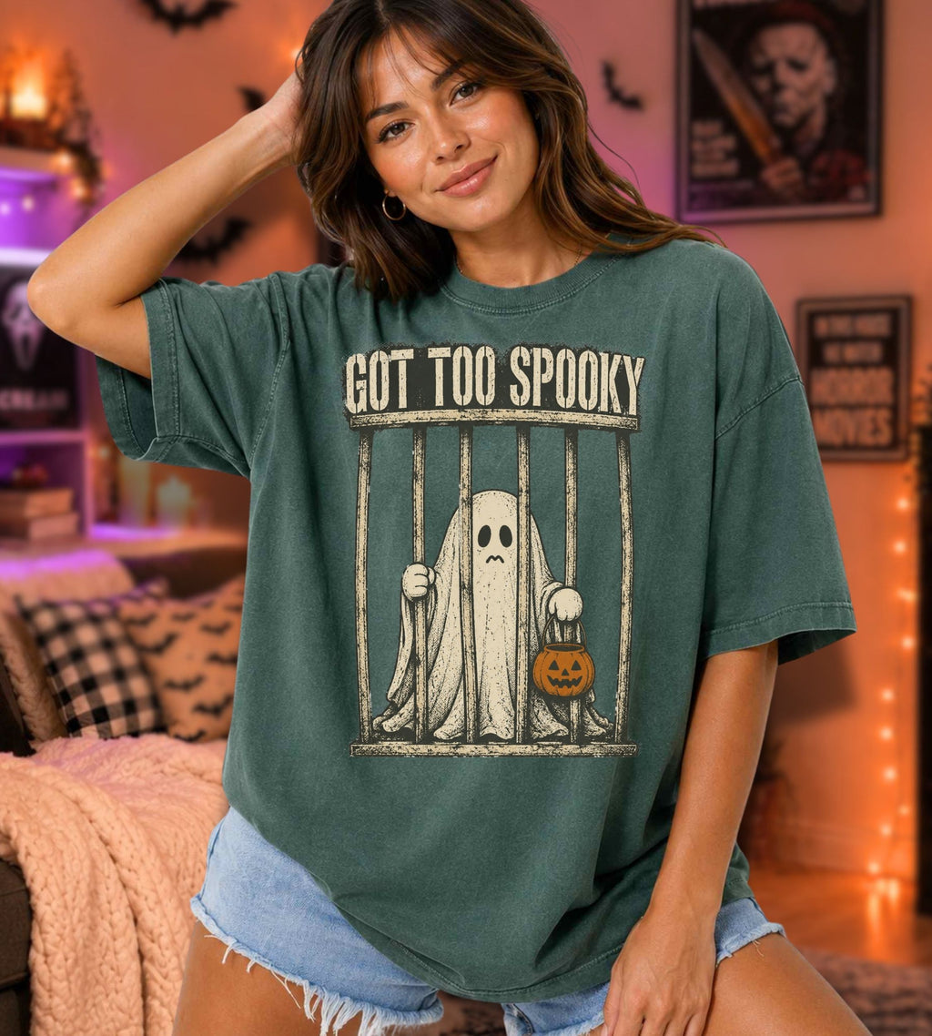 Got Too Spooky Ghost T-Shirt