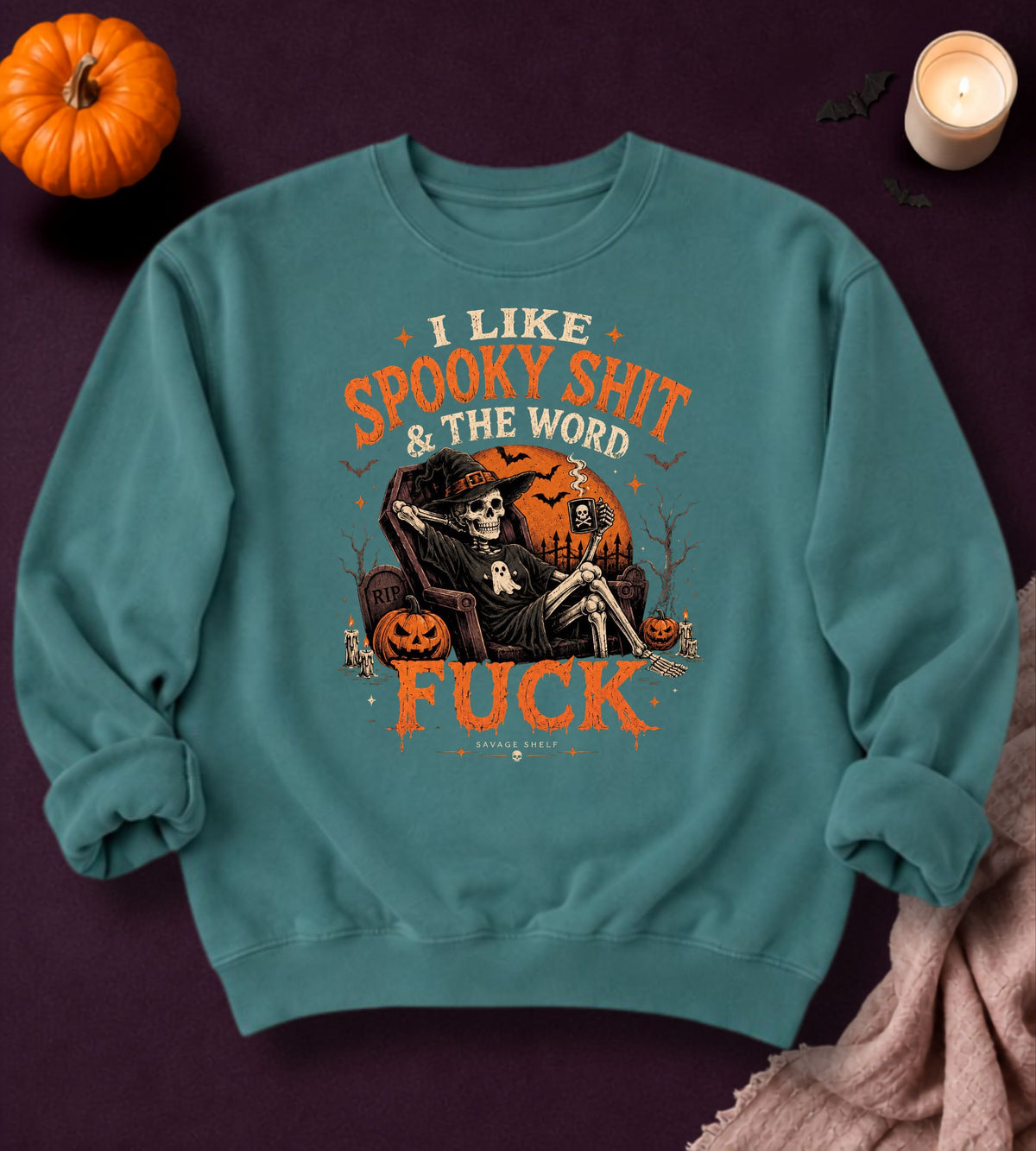 Spooky Shit & F*ck Halloween Sweatshirt