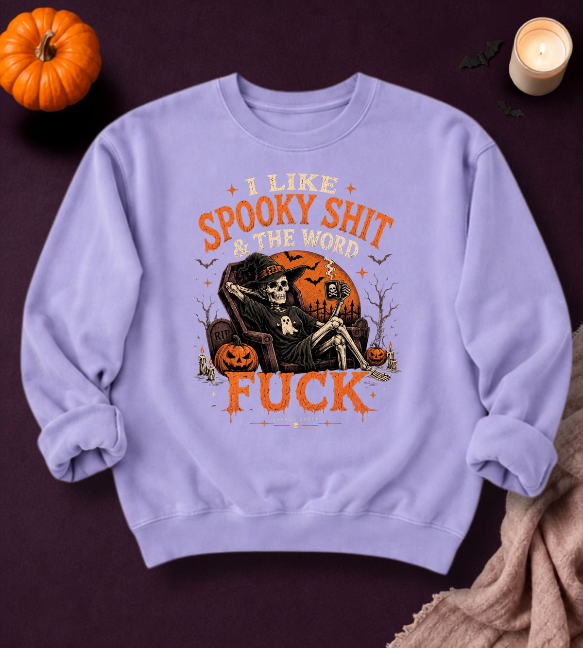 Spooky Shit & F*ck Halloween Sweatshirt