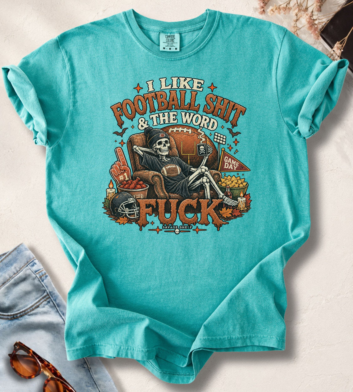 I Like Football & The Word “Fuck” T-Shirt