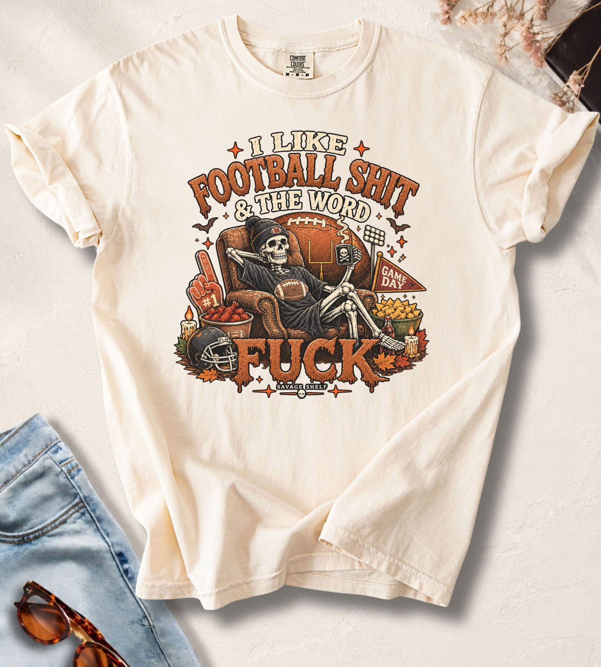 I Like Football & The Word “Fuck” T-Shirt