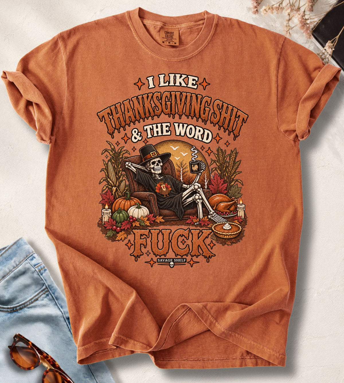 Thanksgiving and the word F*** T-Shirt