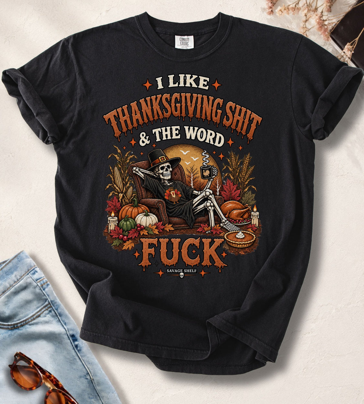 Thanksgiving and the word F*** T-Shirt