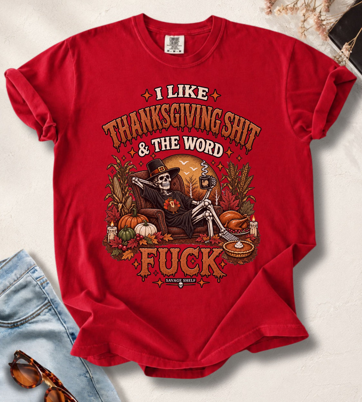Thanksgiving and the word F*** T-Shirt