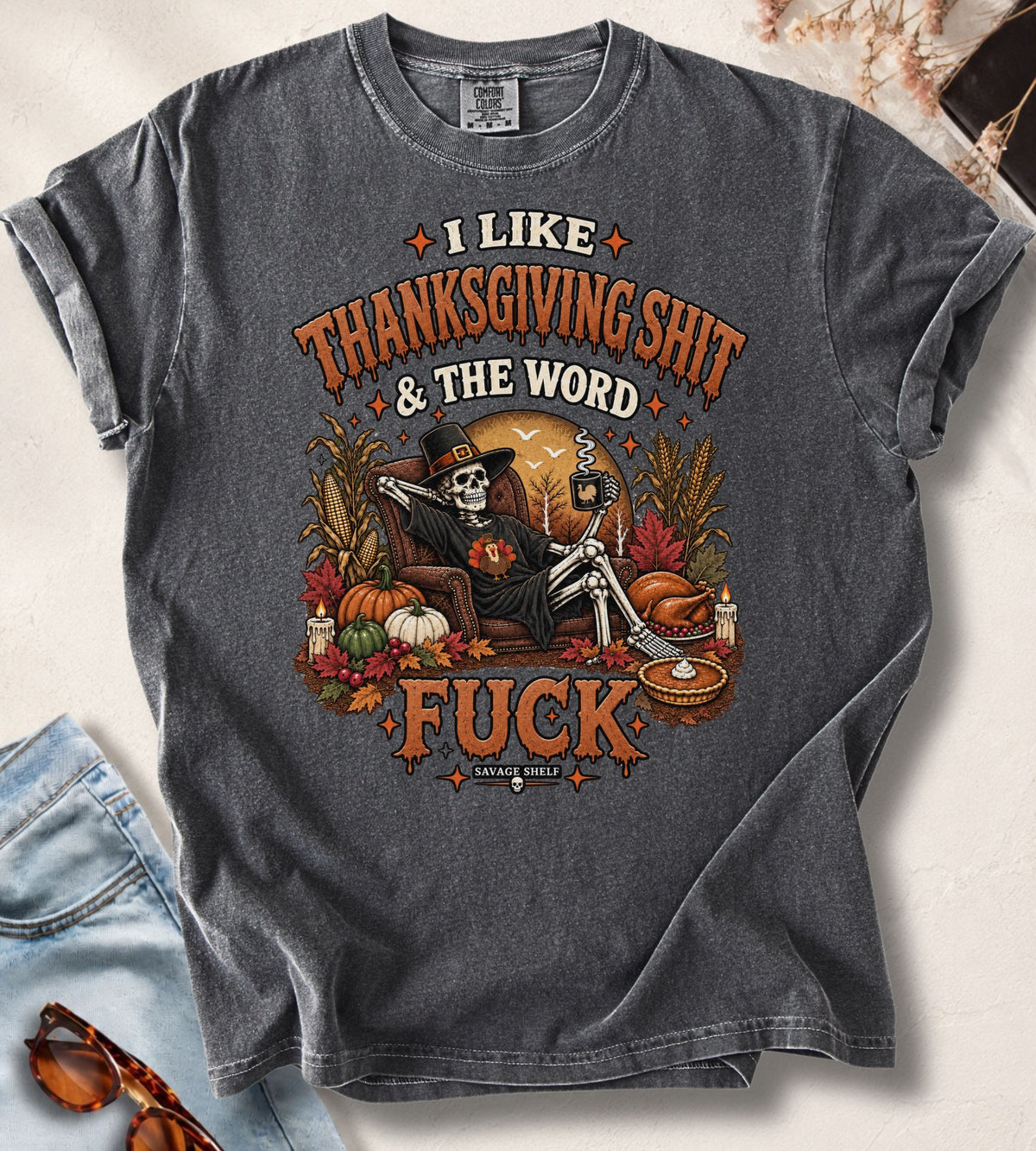 Thanksgiving and the word F*** T-Shirt