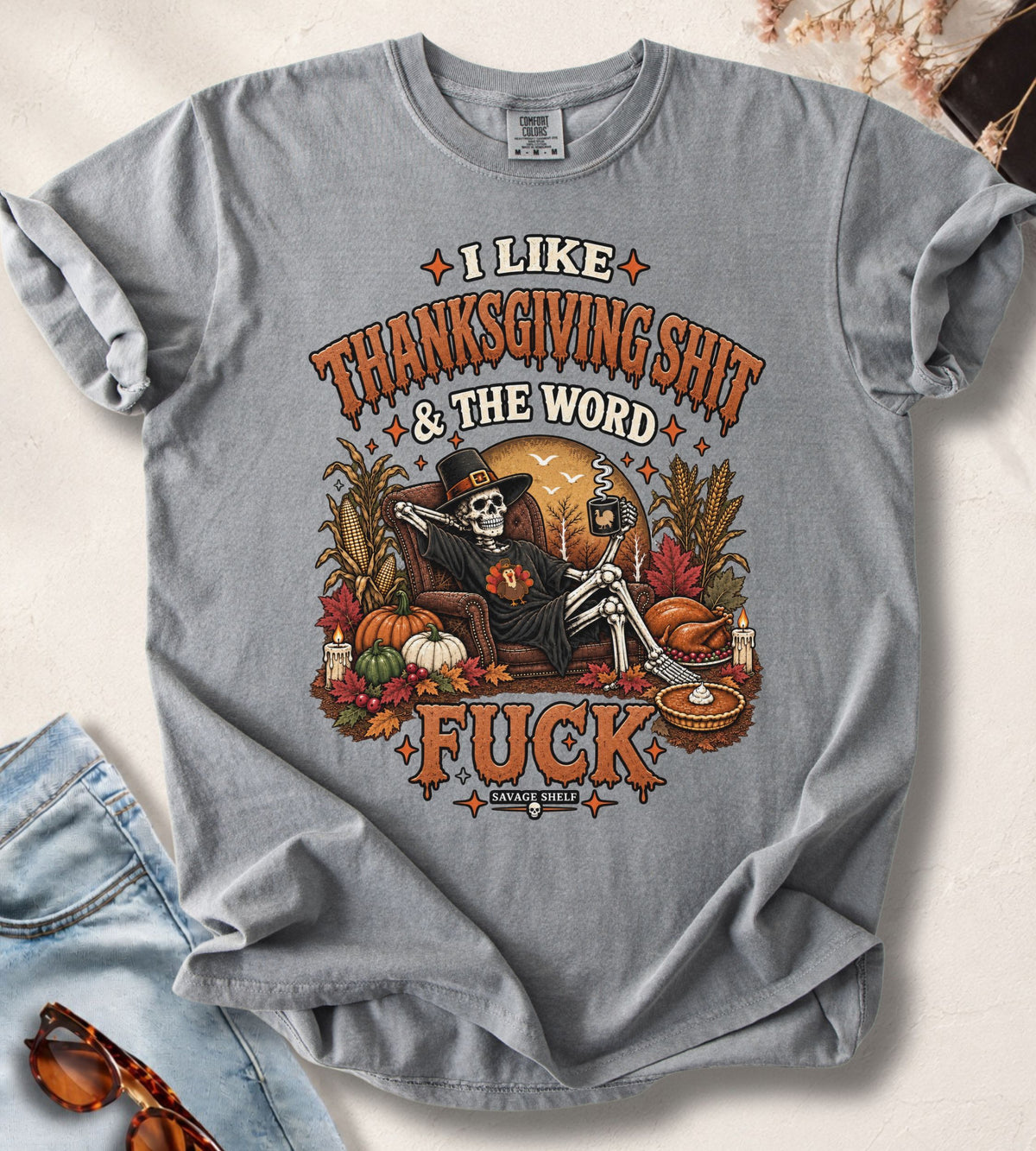 Thanksgiving and the word F*** T-Shirt