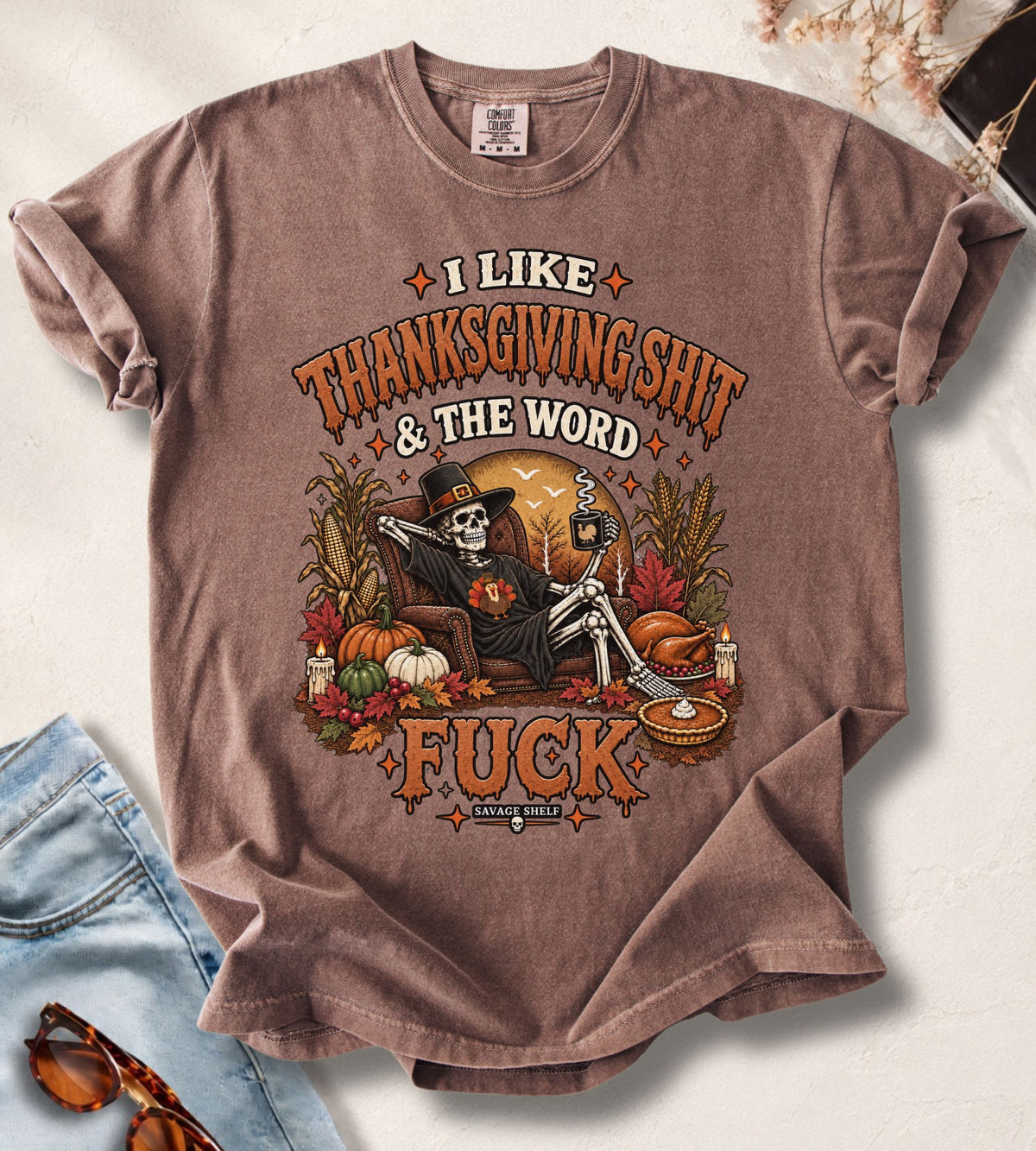 Thanksgiving and the word F*** T-Shirt