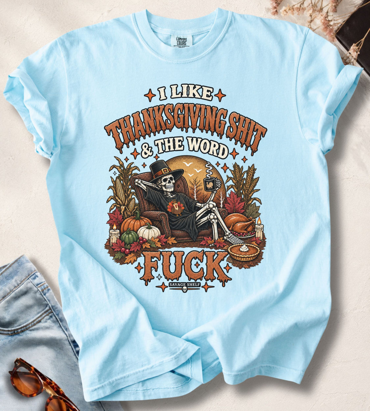 Thanksgiving and the word F*** T-Shirt