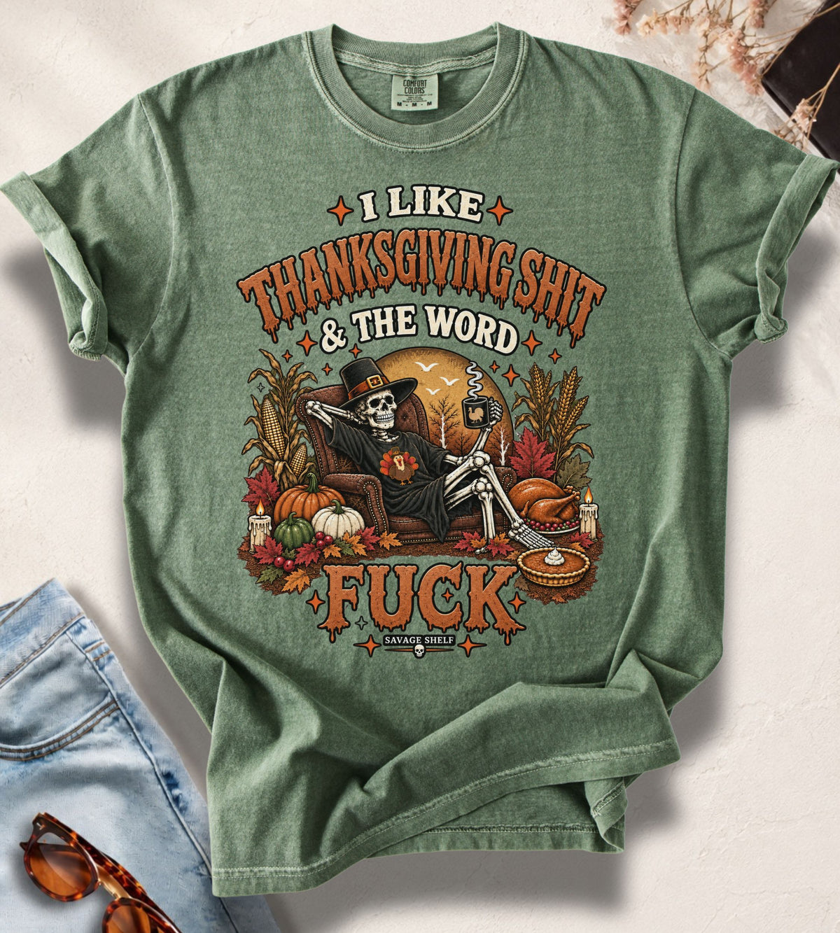Thanksgiving and the word F*** T-Shirt