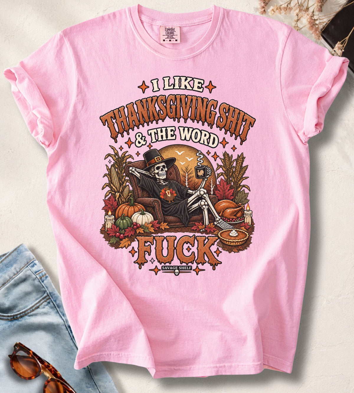 Thanksgiving and the word F*** T-Shirt