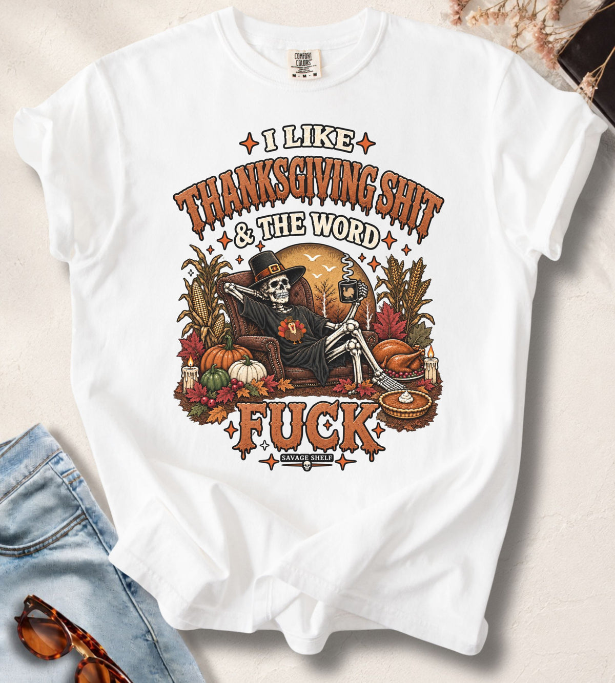 Thanksgiving and the word F*** T-Shirt