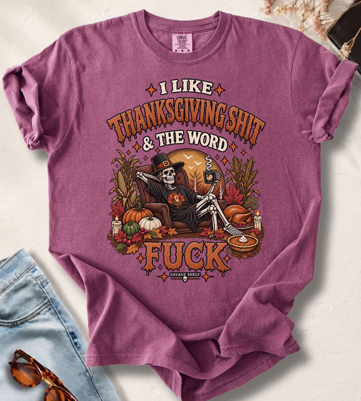 Thanksgiving and the word F*** T-Shirt