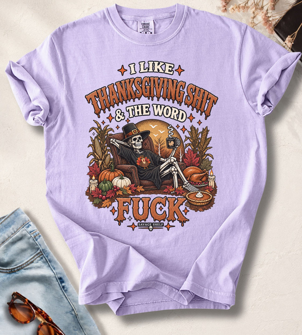 Thanksgiving and the word F*** T-Shirt
