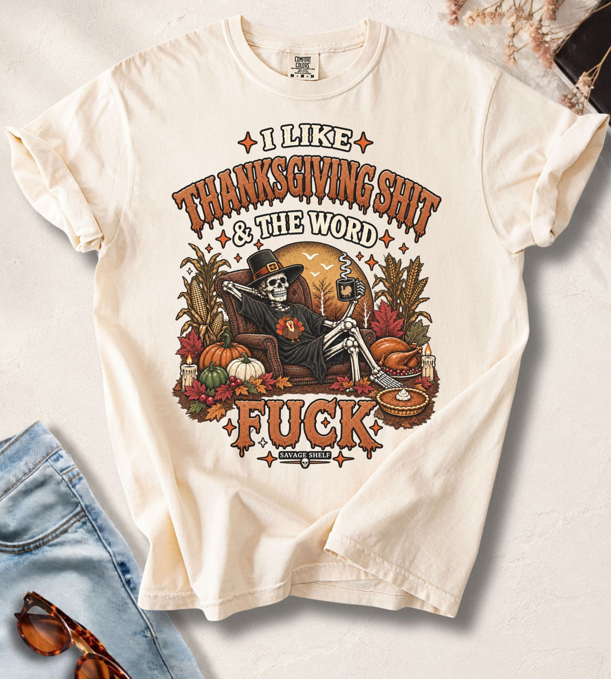 Thanksgiving and the word F*** T-Shirt