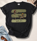 Football Skeleton & Raccoon T-Shirt
